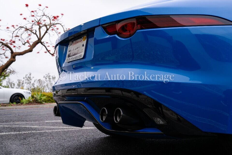 2018 Jaguar F-TYPE for sale at TACKETT AUTO BROKERAGE in Lake Forest, CA