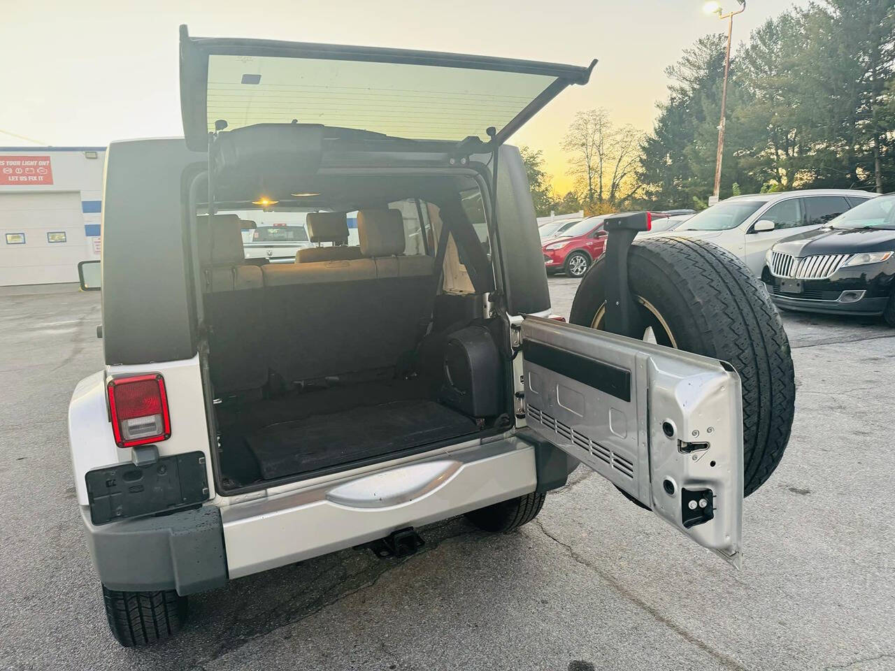 2008 Jeep Wrangler Unlimited for sale at Sams Auto Repair & Sales LLC in Harrisburg, PA