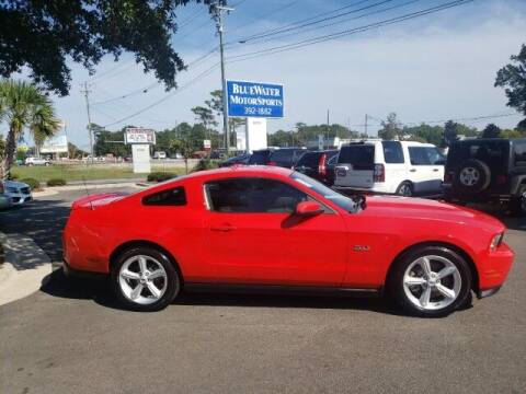 2011 Ford Mustang for sale at BlueWater MotorSports in Wilmington NC