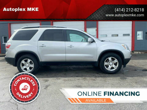 2008 GMC Acadia for sale at Autoplexmkewi in Milwaukee WI