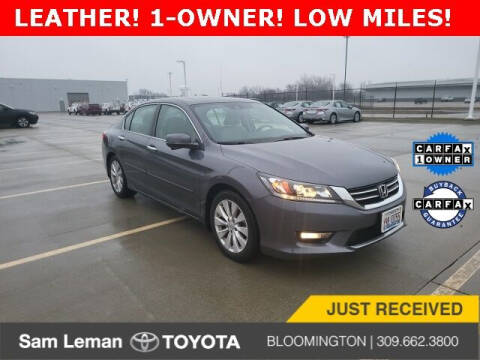 2015 Honda Accord for sale at Sam Leman Toyota Bloomington in Bloomington IL