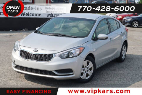 2016 Kia Forte for sale at VIP Kars in Marietta GA