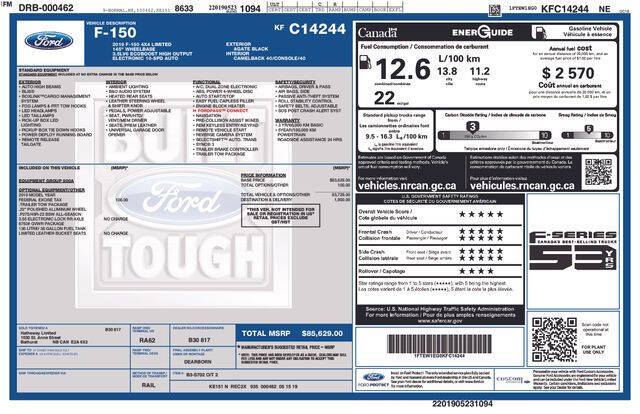 2019 Ford F-150 Limited