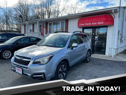 2018 Subaru Forester for sale at Dave Franek Automotive in Wantage NJ