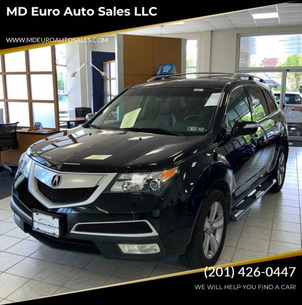 2013 Acura MDX for sale at MD Euro Auto Sales LLC in Hasbrouck Heights NJ