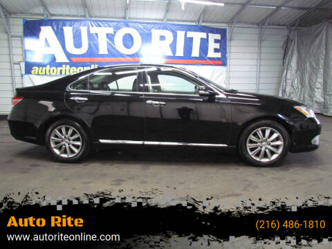 2011 Lexus ES 350 for sale at Auto Rite in Bedford Heights OH