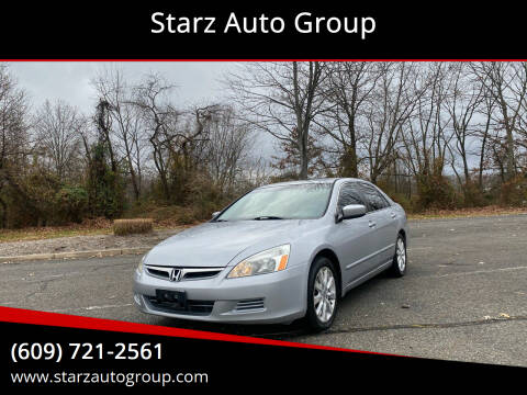 2007 Honda Accord for sale at Starz Auto Group in Delran NJ