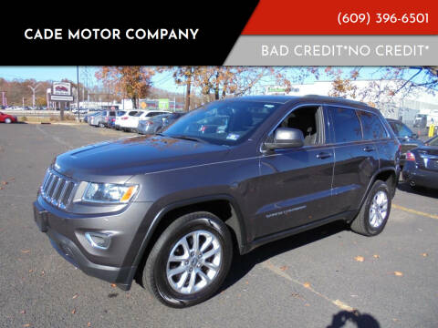 2015 Jeep Grand Cherokee for sale at Cade Motor Company in Lawrenceville NJ