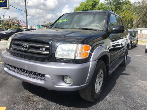 2002 Toyota Sequoia for sale at West Coast Cars and Trucks in Tampa FL