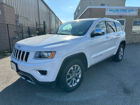 2015 Jeep Grand Cherokee for sale at Ballard Street Auto in Saugus MA