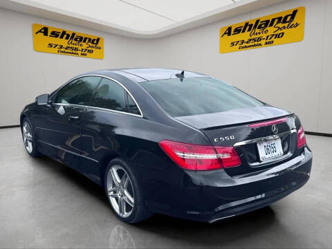 2013 Mercedes-Benz E-Class E 550