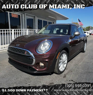 2016 MINI Clubman for sale at AUTO CLUB OF MIAMI, INC in Miami FL
