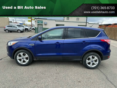 2015 Ford Escape for sale at Used a Bit Auto Sales in Fargo ND