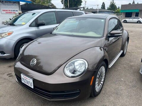 2013 Volkswagen Beetle for sale at LR AUTO INC in Santa Ana CA