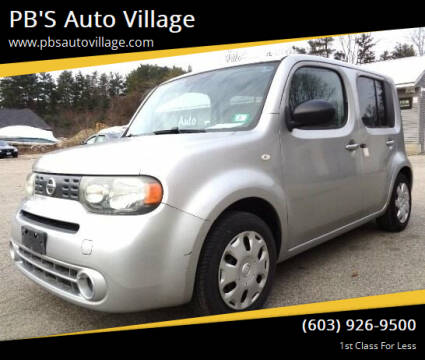 2010 Nissan cube for sale at PB'S Auto Village in Hampton Falls NH