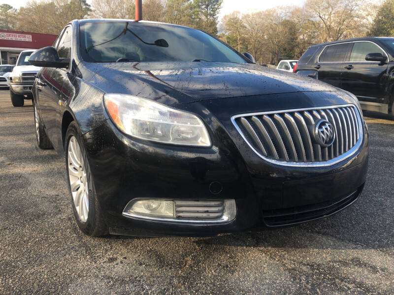 2011 Buick Regal for sale at Certified Motors LLC in Mableton GA