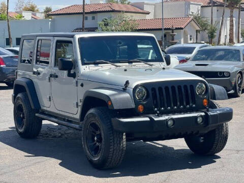 2007 Jeep Wrangler Unlimited for sale at Adam's Cars in Mesa AZ