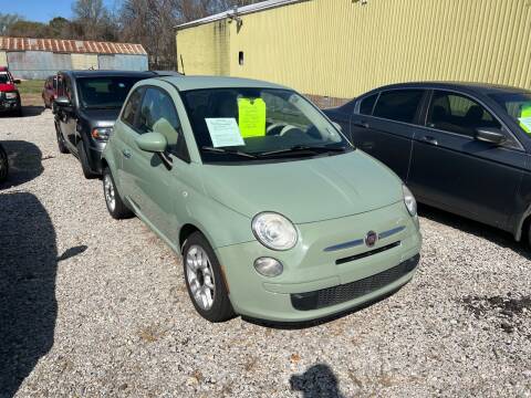 2013 FIAT 500 for sale at Morrow's Auto Body and Sales, LLC in Memphis TN