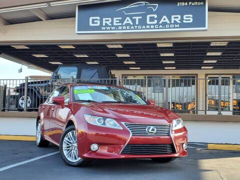 2013 Lexus ES 350 for sale at Great Cars in Sacramento CA