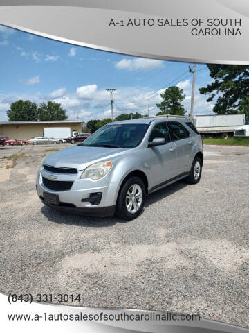 2011 Chevrolet Equinox for sale at A-1 Auto Sales Of South Carolina in Conway SC