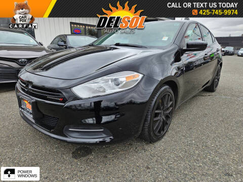 2016 Dodge Dart for sale at Del Sol Auto Sales in Everett WA