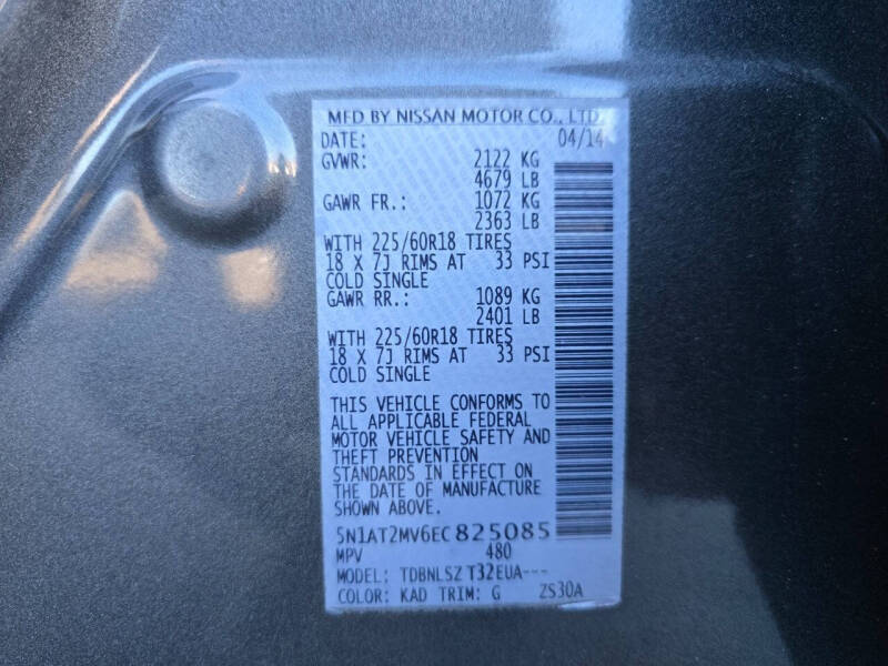 2014 Nissan Rogue SL