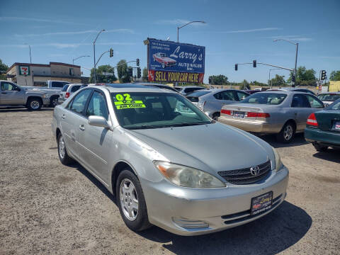 2002 Toyota Camry for sale at Larry's Auto Sales Inc. in Fresno CA