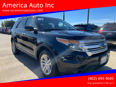 2012 Ford Explorer for sale at America Auto Inc in South Sioux City NE