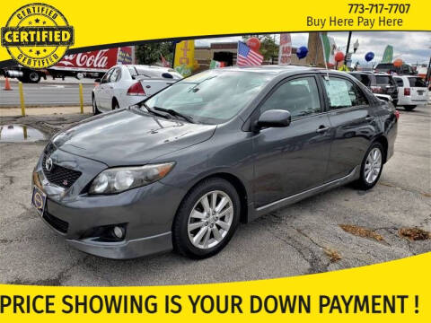 2009 Toyota Corolla for sale at AutoBank in Chicago IL