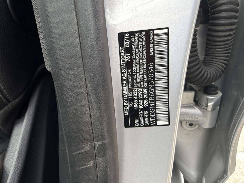 2016 Mercedes-Benz CLA CLA 250