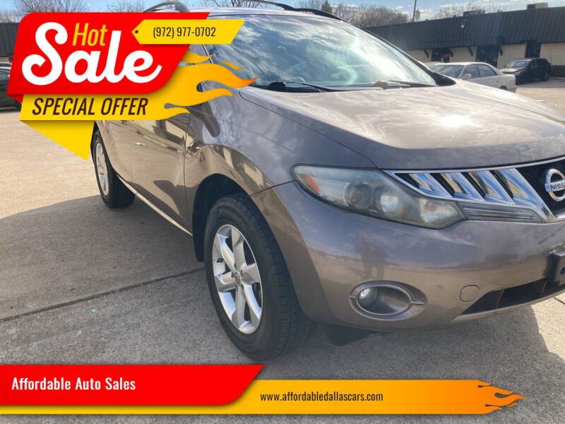 2009 Nissan Murano for sale at Affordable Auto Sales in Dallas TX