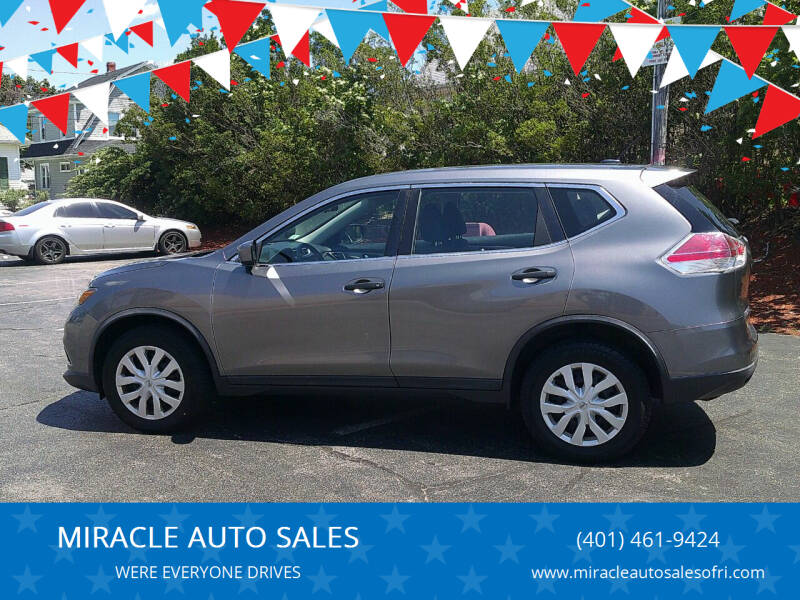 2016 Nissan Rogue for sale at MIRACLE AUTO SALES in Cranston RI