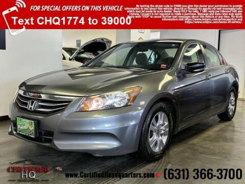 2012 Honda Accord for sale at CERTIFIED HEADQUARTERS in Saint James NY