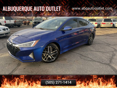 2019 Hyundai Elantra for sale at ALBUQUERQUE AUTO OUTLET in Albuquerque NM