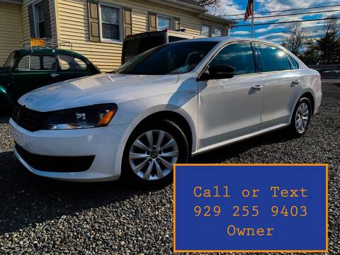 2014 Volkswagen Passat for sale at Ultimate Motors in Port Monmouth NJ