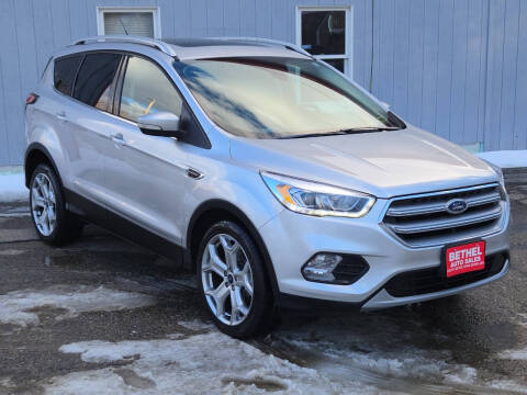 2017 Ford Escape for sale at Bethel Auto Sales in Bethel ME