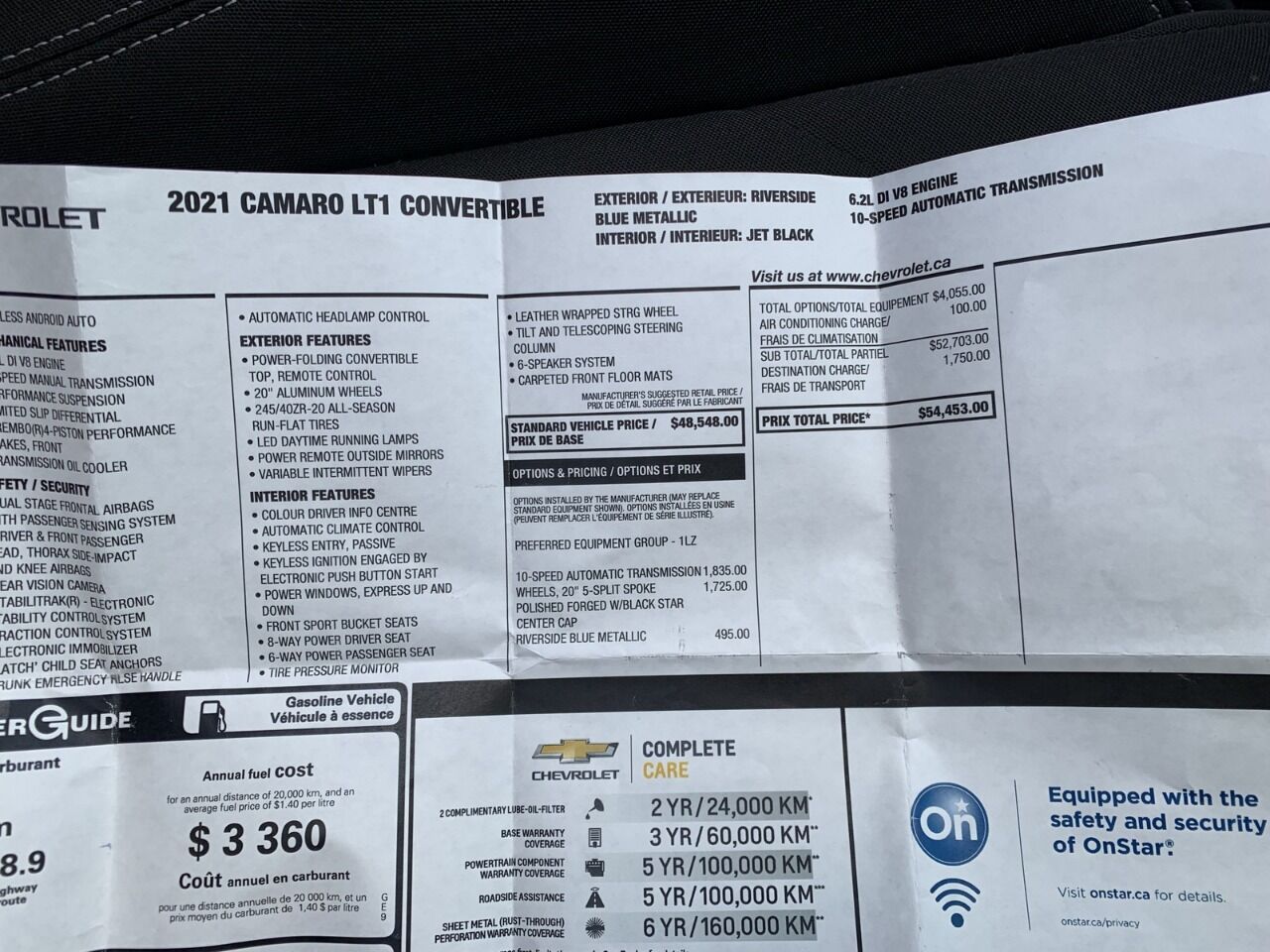 2021 Chevrolet Camaro 72