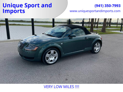 2001 Audi TT for sale at Unique Sport and Imports in Sarasota FL