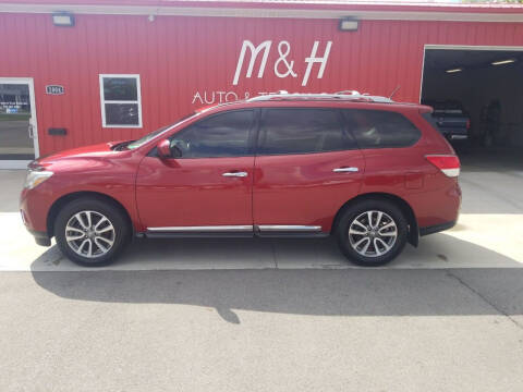 2014 Nissan Pathfinder for sale at M & H Auto & Truck Sales Inc. in Marion IN