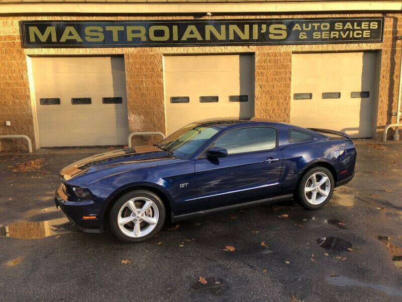 2010 Ford Mustang for sale at Mastroianni Auto Sales in Palmer MA
