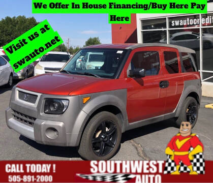 2003 Honda Element for sale at SOUTHWEST AUTO in Albuquerque NM