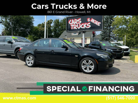 2009 BMW 5 Series for sale at Cars Trucks & More in Howell MI