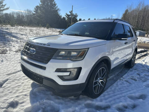 2016 Ford Explorer for sale at Hammer Auto LLC in Stanwood MI