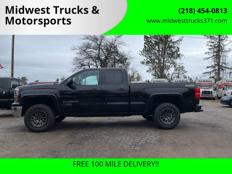 2014 Chevrolet Silverado 1500 for sale at Midwest Trucks & Motorsports in Merrifield MN