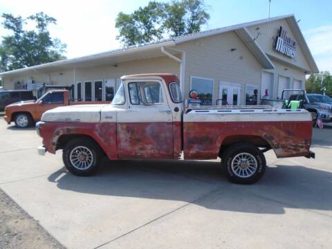 1958 Ford F-100 for sale at Milaca Motors in Milaca MN