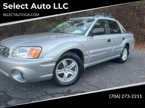 2003 Subaru Baja for sale at Select Auto LLC in Ellijay GA