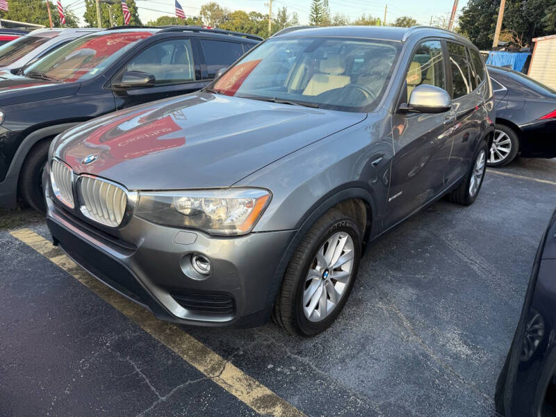 2017 BMW X3 for sale at America Auto Wholesale Inc in Miami FL