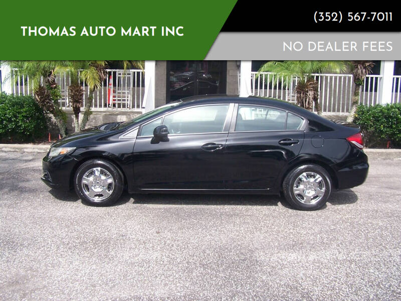 2013 Honda Civic for sale at Thomas Auto Mart Inc in Dade City FL