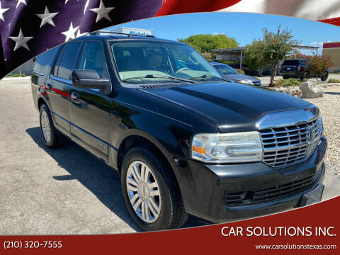 2011 Lincoln Navigator for sale at Car Solutions Inc. in San Antonio TX