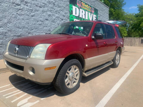 2004 Mercury Mountaineer for sale at VanHoozer Auto Sales in Lawton OK